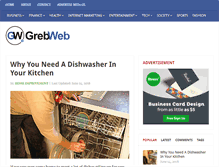 Tablet Screenshot of grebweb.com